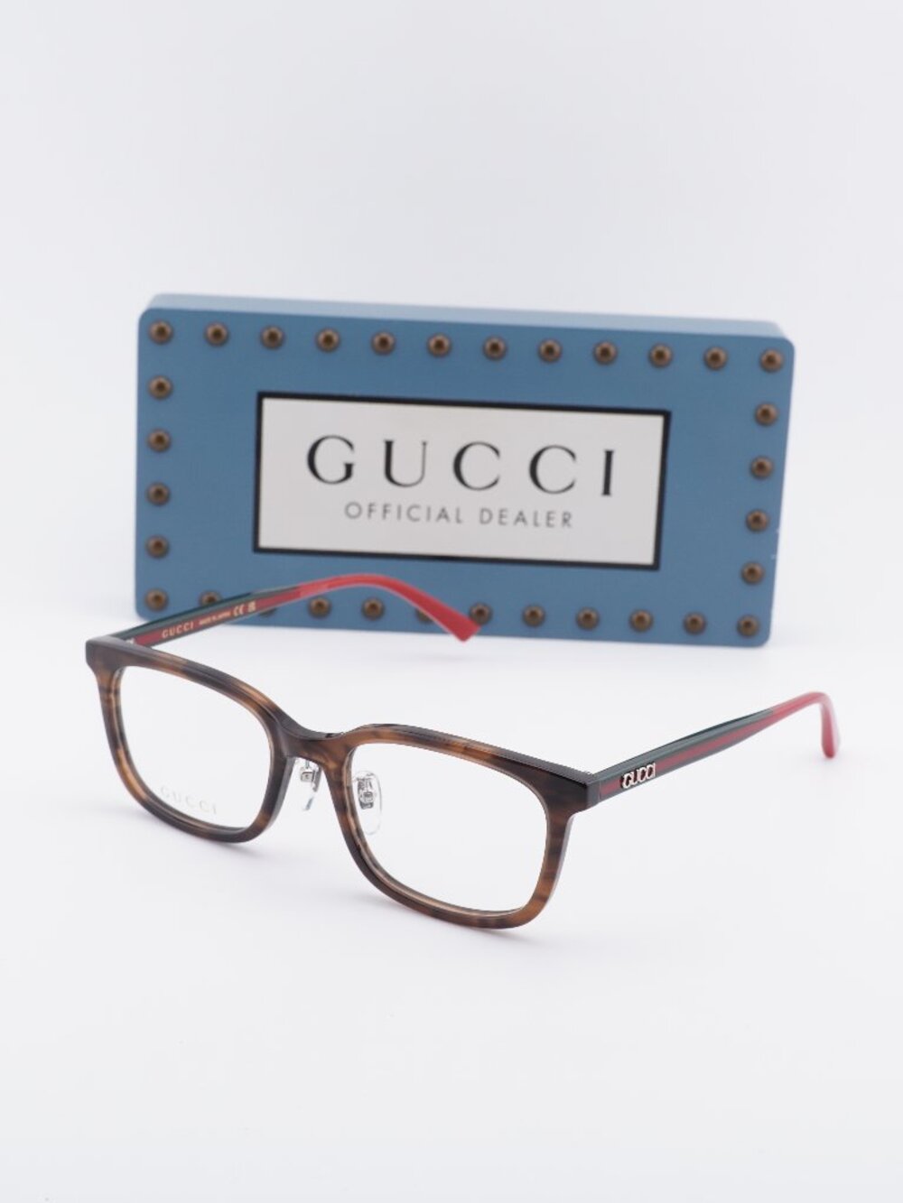 Gucci GG1873OK 003 Square Eyeglasses – Havana 53mm